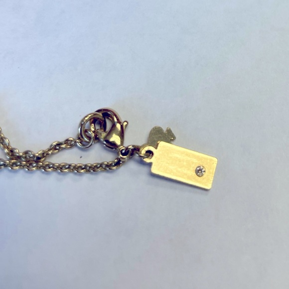 Kate Spade ♠️ Gold-Plated Bow-tie necklace - Picture 5 of 6